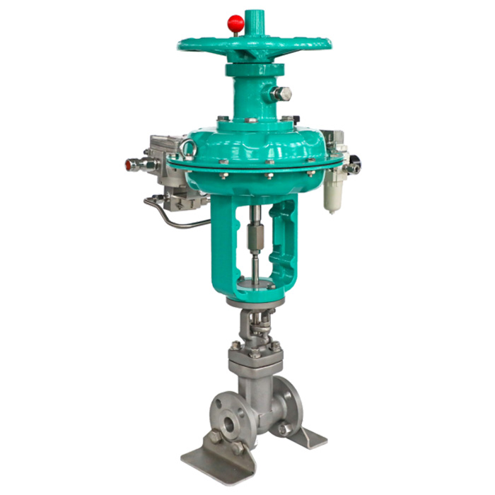 Pneumatic Flanged Stainless Steel Bellows Globe Valve