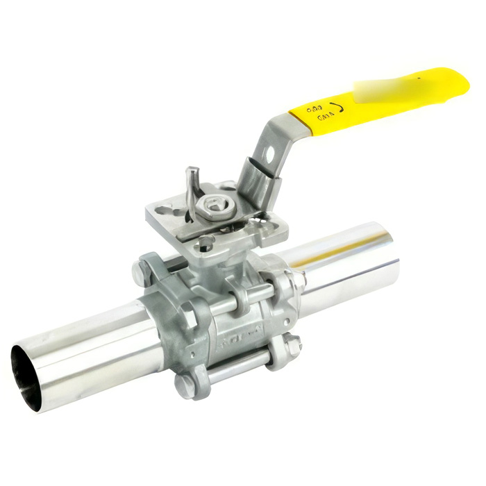 Stainless Steel Three-Piece Ball Valve